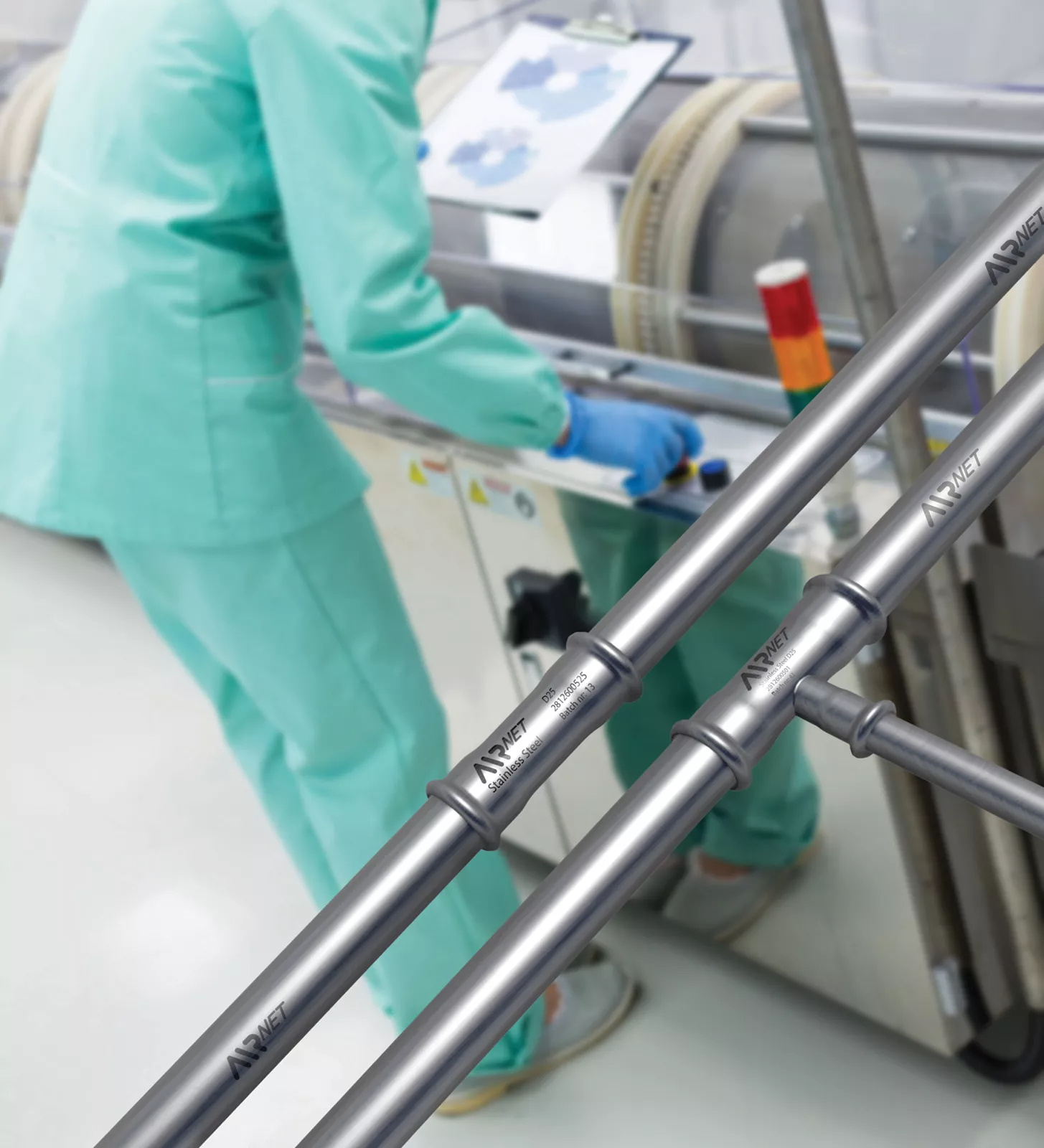 AIRnet Stainless Steel Piping System
